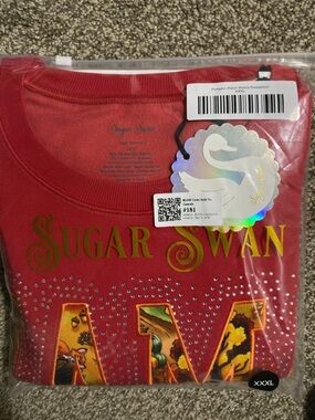Sugar Swan 3XL bamboo French terry Pumpkin Patch Crewneck Sweatshirt NWT